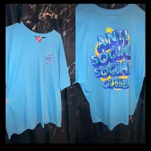 Anti Social Social Club Sky Blue Tee